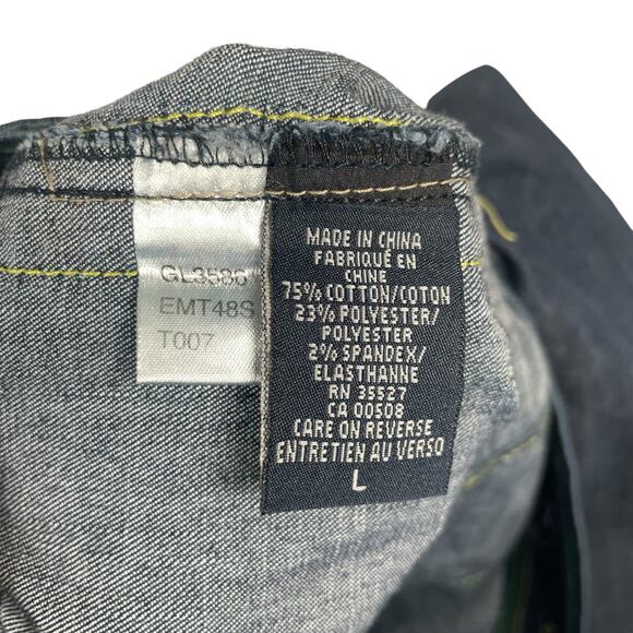 Marithe Francois Girbaud Womens Large Denim Jacket Contrast Stitch - Picture 6 of 7